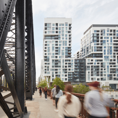 Exterior of 39 Niagara in Toronto.